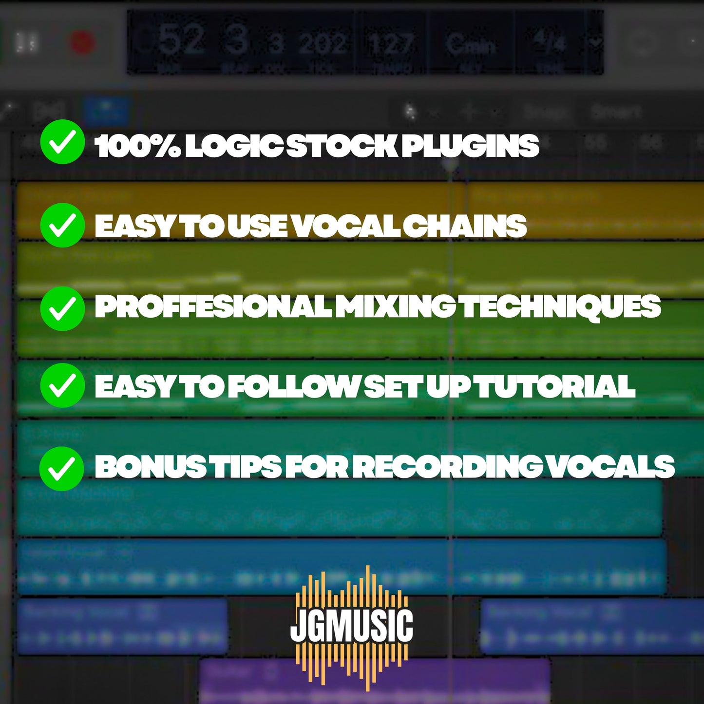 Logic Pro Vocal Templates - Complete Bundle