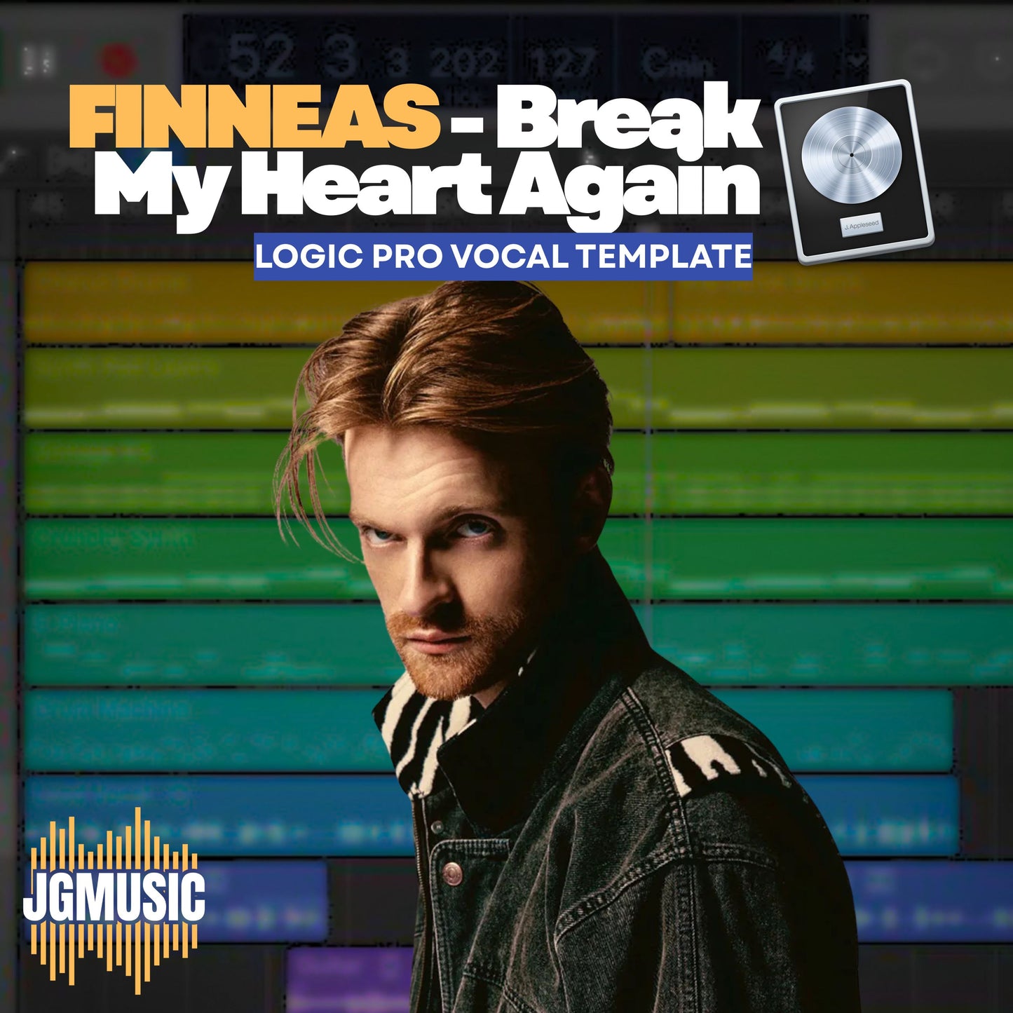 Finneas - Break My Heart Again | Logic Pro Vocal Template