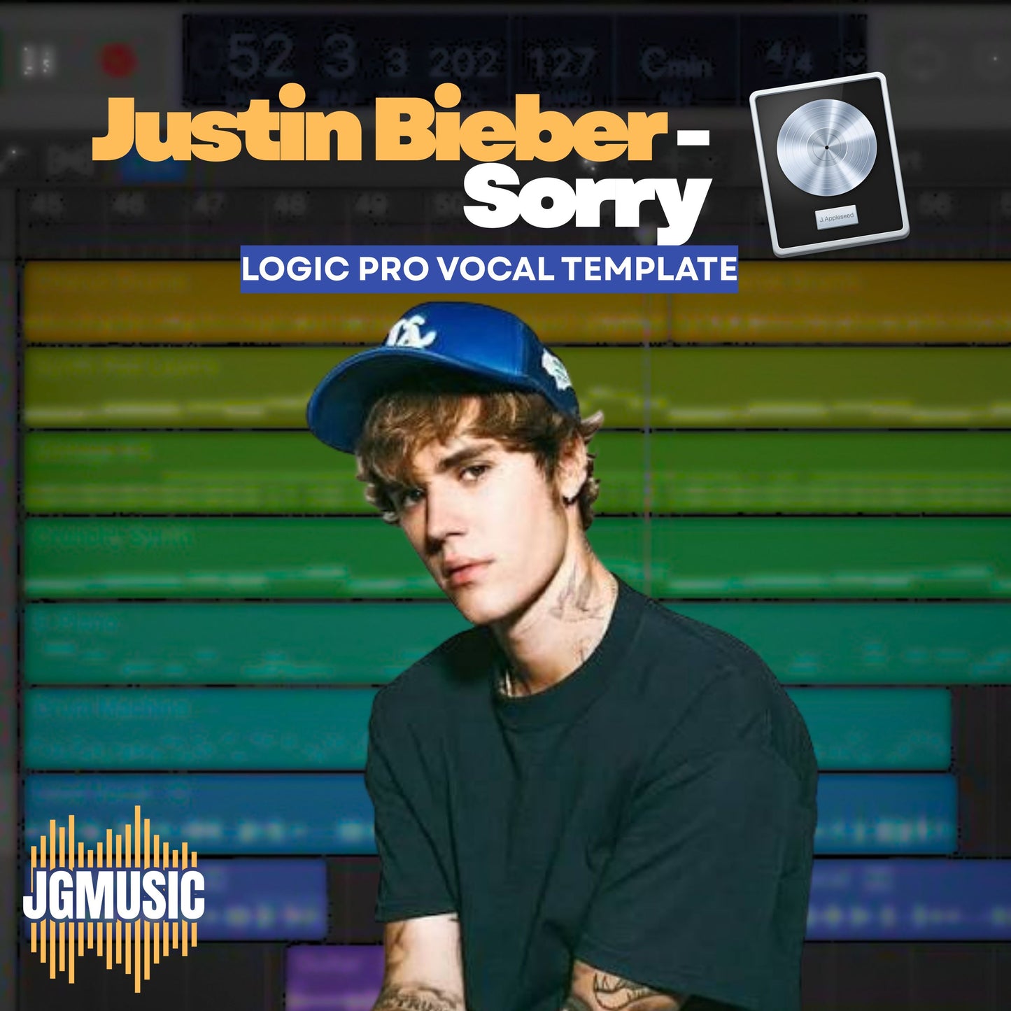 Justin Bieber - Sorry | Logic Pro Vocal Template