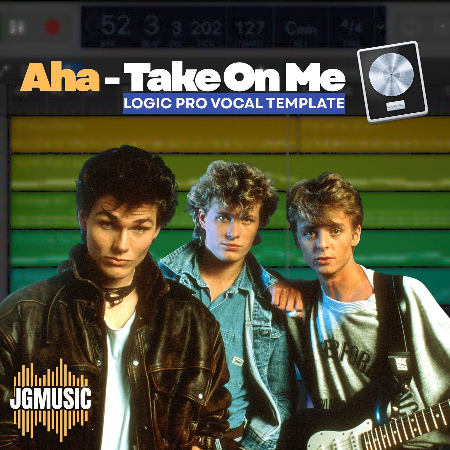 Aha - Take On Me | Logic Pro Vocal Template