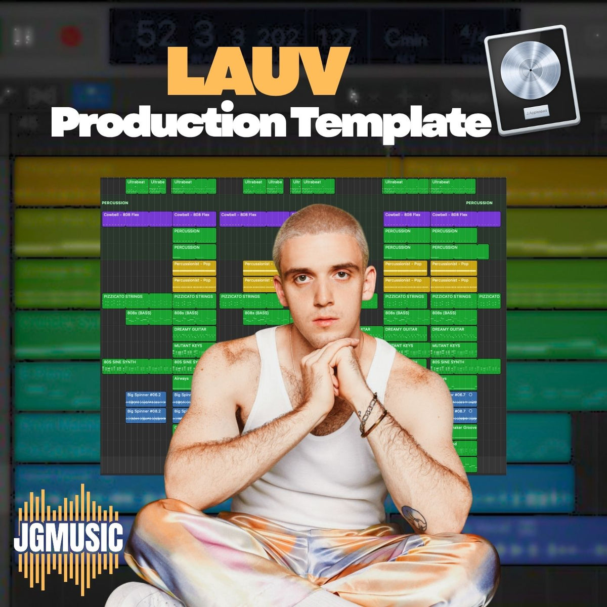 LAUV Logic Pro X Production Template