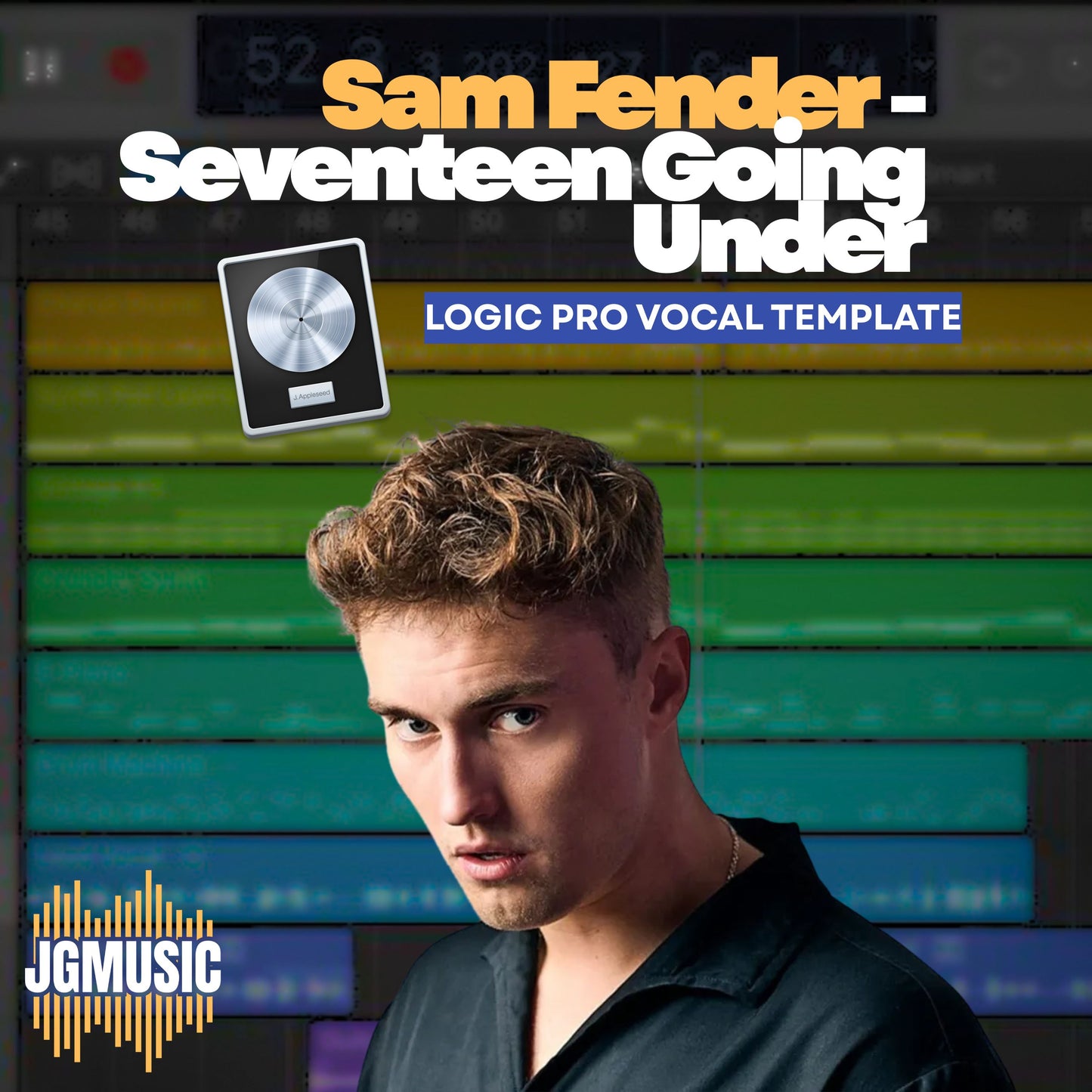 Sam Fender - Seventeen Going Under | Logic Pro Vocal Template