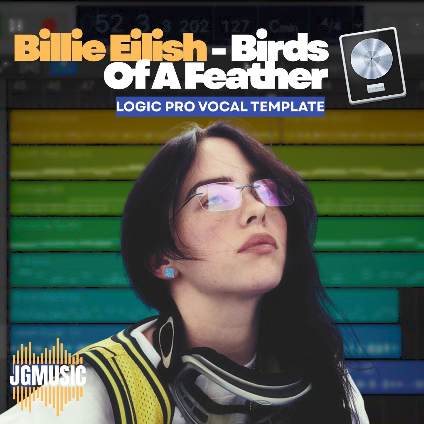 Billie Eilish - Birds Of A Feather | Logic Pro Vocal Template