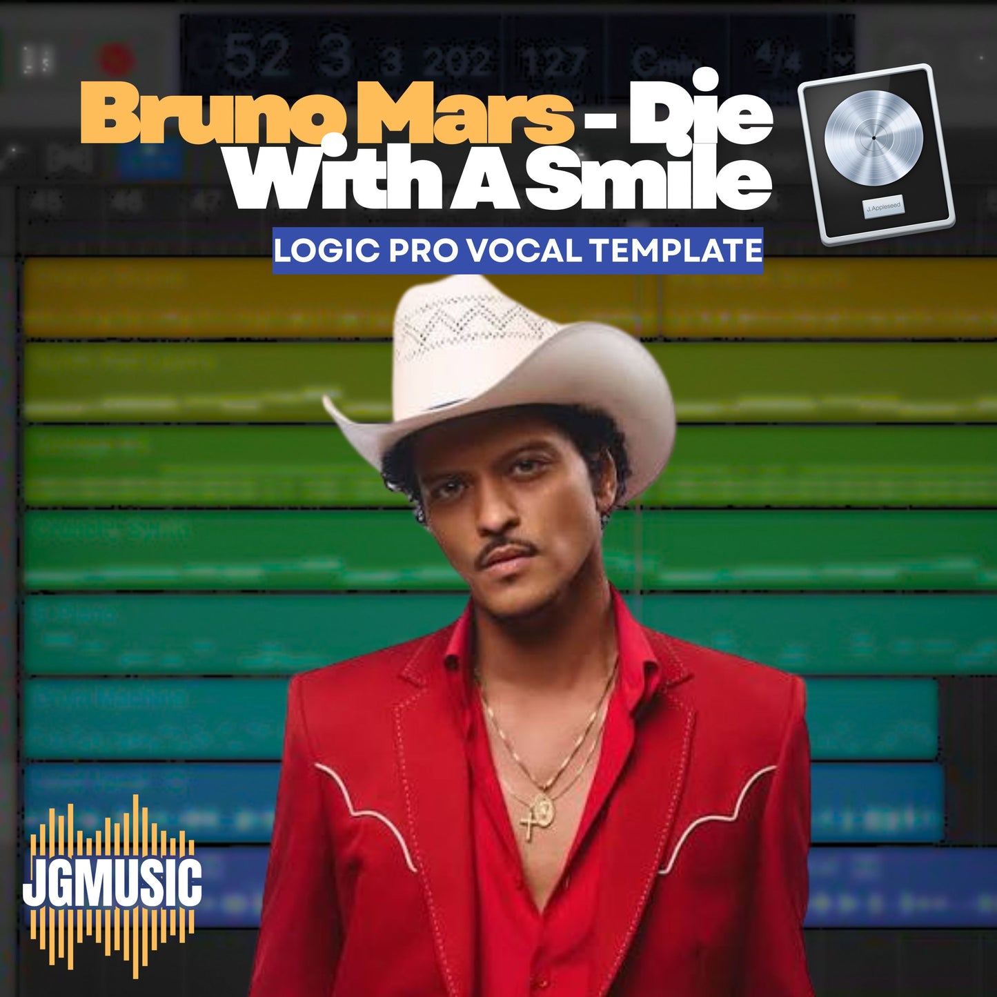 Bruno Mars - Die With A Smile | Logic Pro Vocal Template