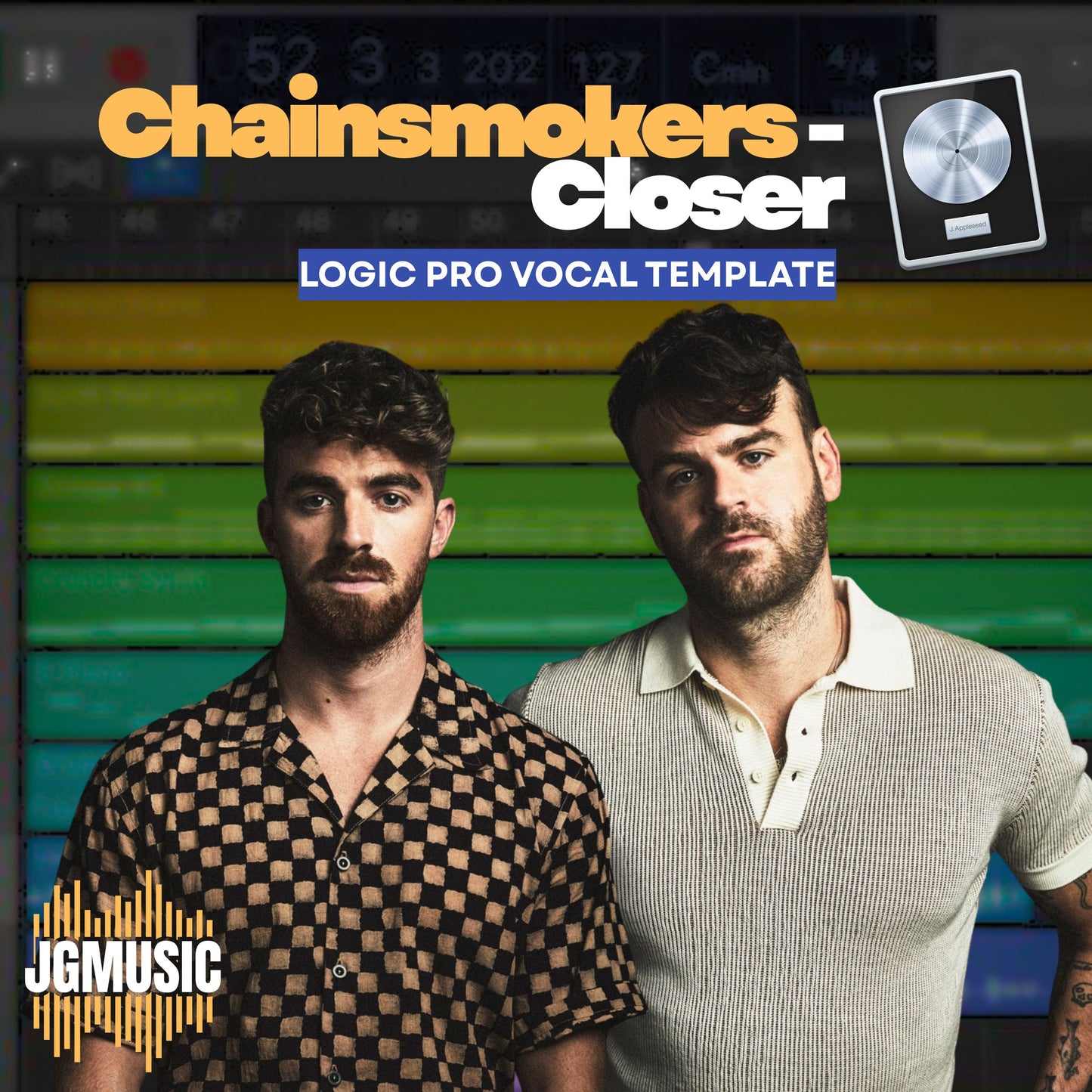 Chainsmokers - Closer | Logic Pro Vocal Template