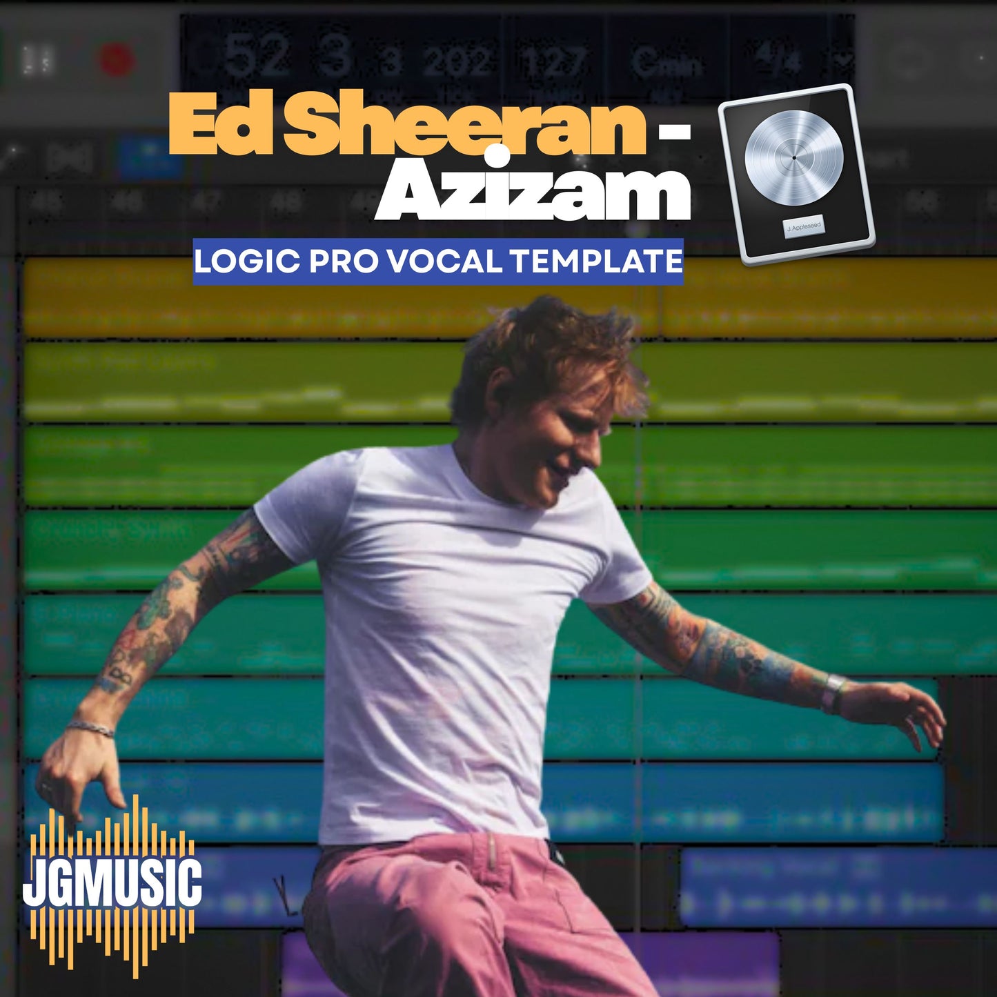 Ed Sheeran - Azizam | Logic Pro Vocal Template
