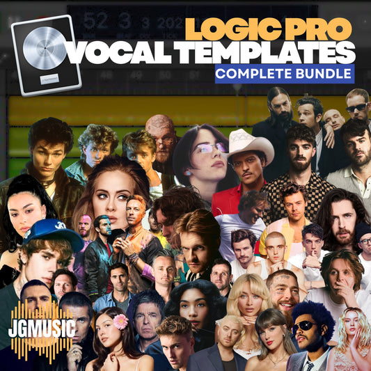 Logic Pro Vocal Templates - Complete Bundle